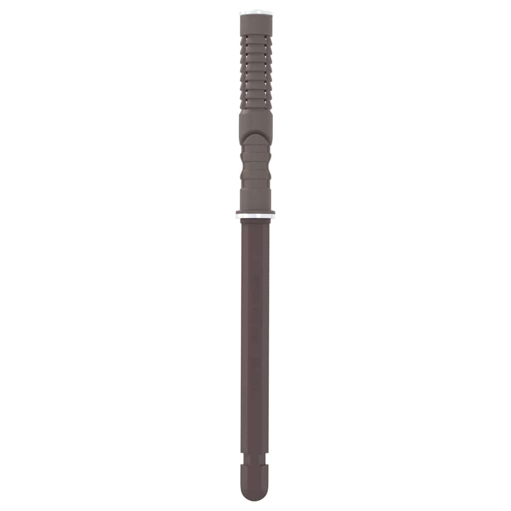 Soportes para estantes flotantes 12 pcs Beige Ø10 x 170 mm