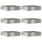 Lawn Edging 40 x 40 x 13 cm Steel