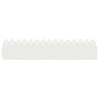 Borduras para césped 10 pcs 103 x 0,05 x 22 cm Acero