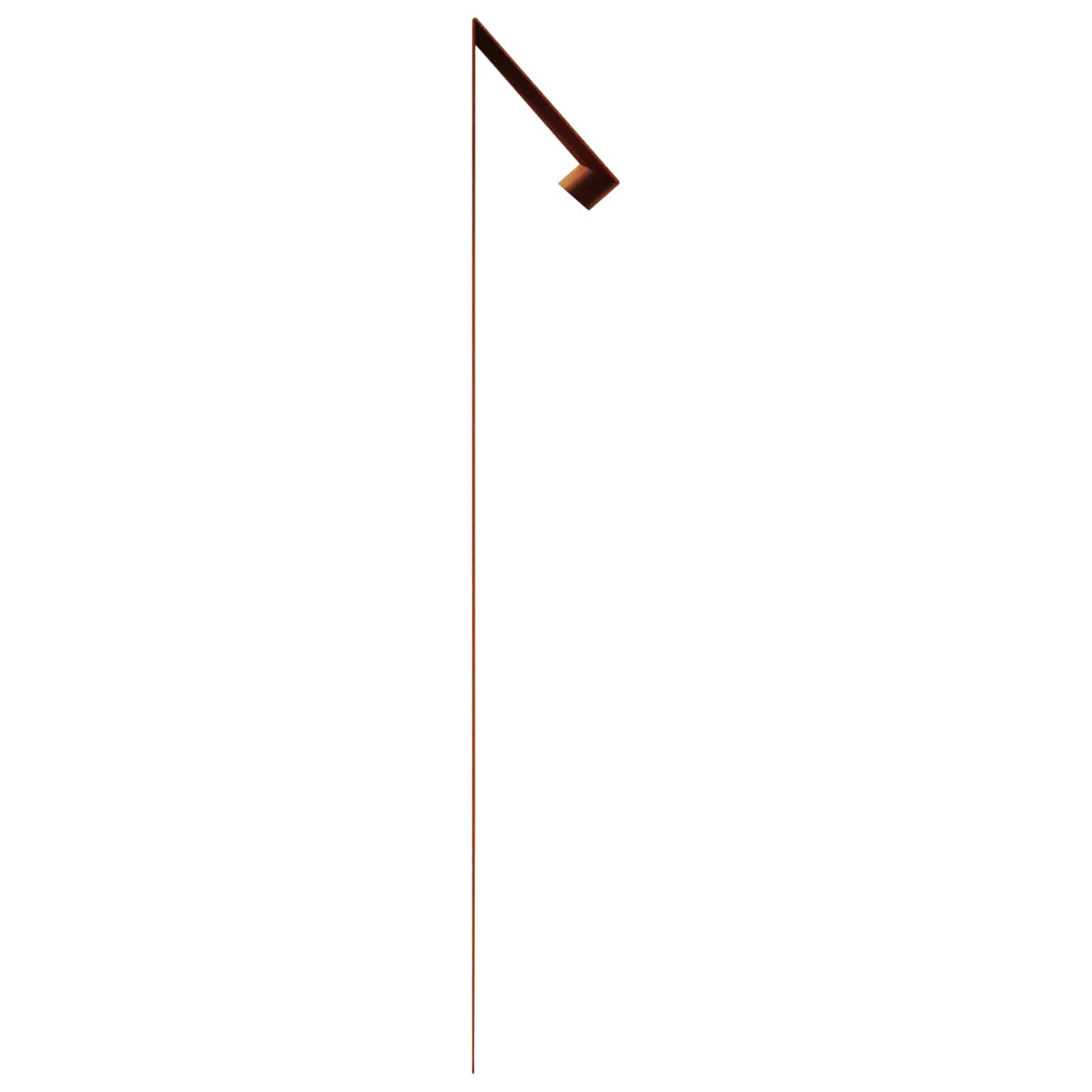 Valla para caracoles 16 pcs Oxidado 100 x 3,5 x 25 cm
