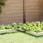 Snail fence 16 pcs Rusted 100 x 3.5 x 25 cm