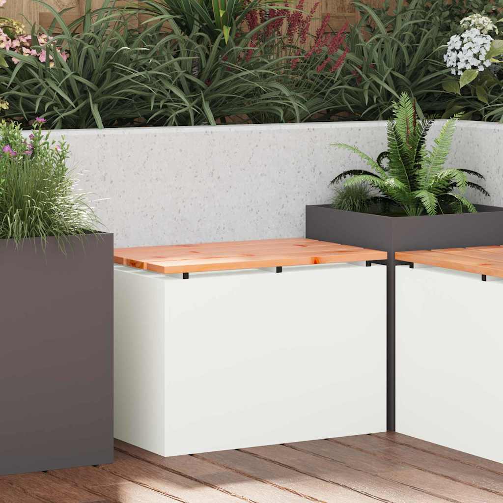 Banco de jardín 1-Número de plazas 60 x 40 x 43 cm Acero