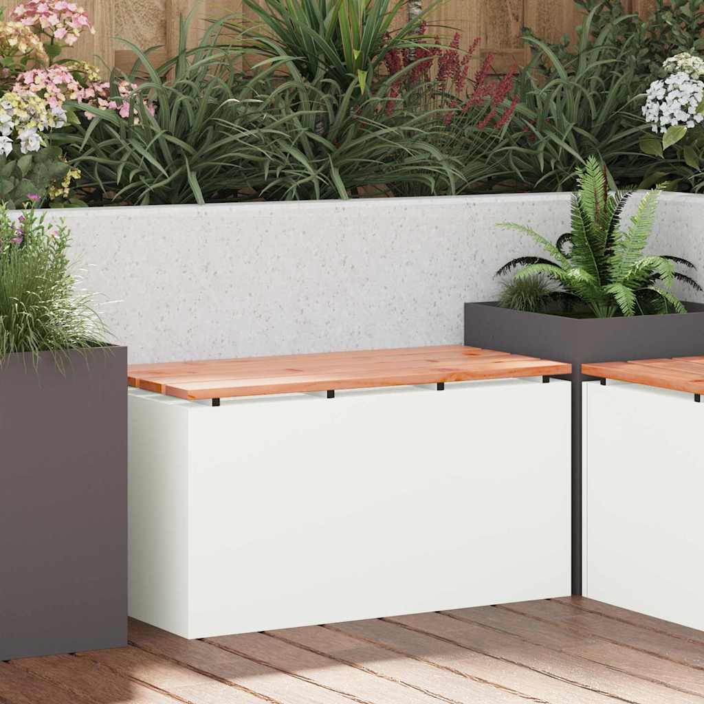 Banco de jardín 1-Número de plazas 60 x 40 x 43 cm Acero