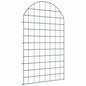 Juego de Cercas para Estanque 5 pcs Verde 100 x 50 cm Acero