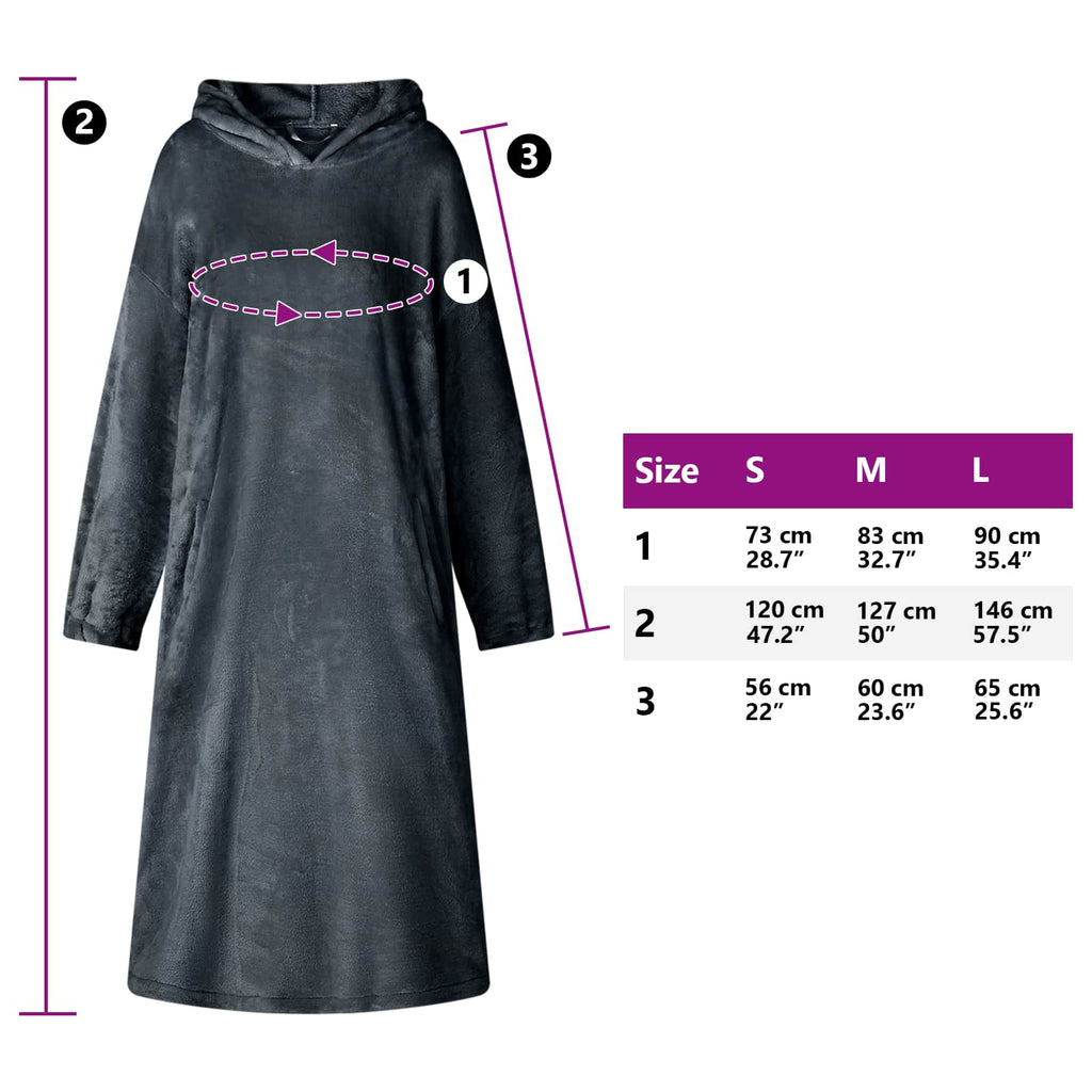 Sudadera manta Azul marino l Franela