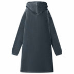 Sudadera manta Azul marino L Forro Polar y Franela