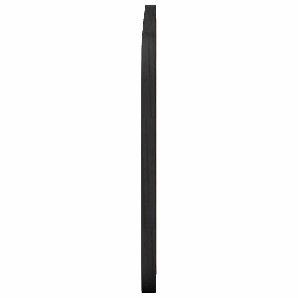 Cabecero con cabecera Negro 100 x 55 x 3 cm Ratán