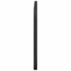 Cabecero con cabecera Negro 100 x 55 x 3 cm Ratán
