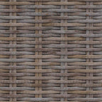 Banco de almacenamiento con cojín Gris 110 x 40 x 50 cm Ratán