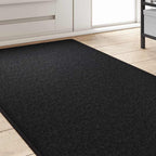 Runner de Alfombra Antracita 80 x 500 cm 100% Polipropileno