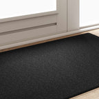 Runner de Alfombra Antracita 80 x 500 cm 100% Polipropileno