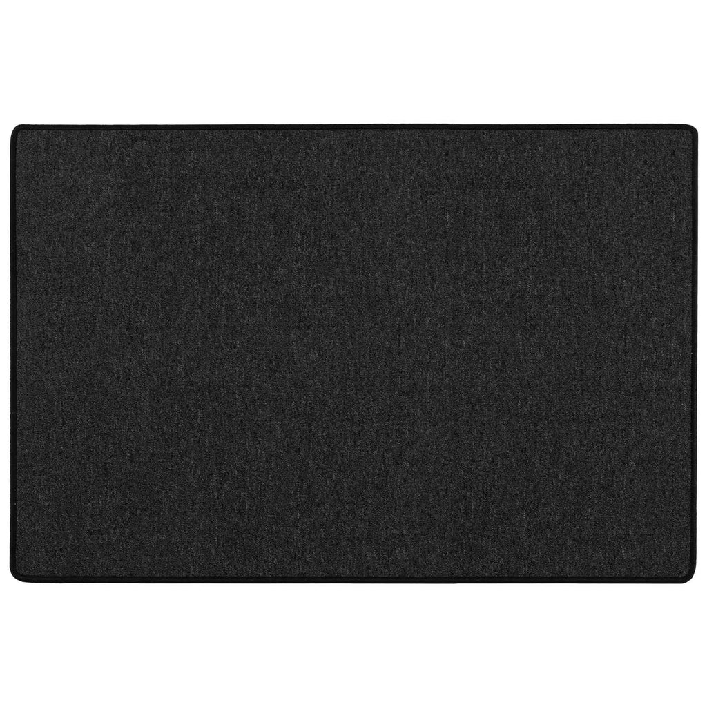 Runner de Alfombra Antracita 80 x 500 cm 100% Polipropileno