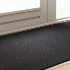 Runner de Alfombra Antracita 80 x 500 cm 100% Polipropileno