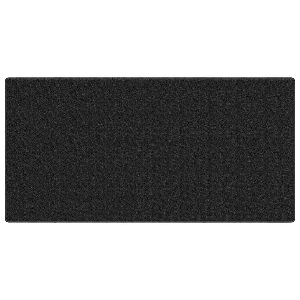 Runner de Alfombra Antracita 80 x 500 cm 100% Polipropileno