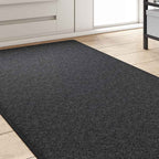 Runner de Alfombra Antracita 80 x 500 cm 100% Polipropileno