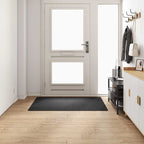 Runner de Alfombra Antracita 80 x 500 cm 100% Polipropileno