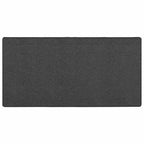 Runner de Alfombra Antracita 80 x 500 cm 100% Polipropileno