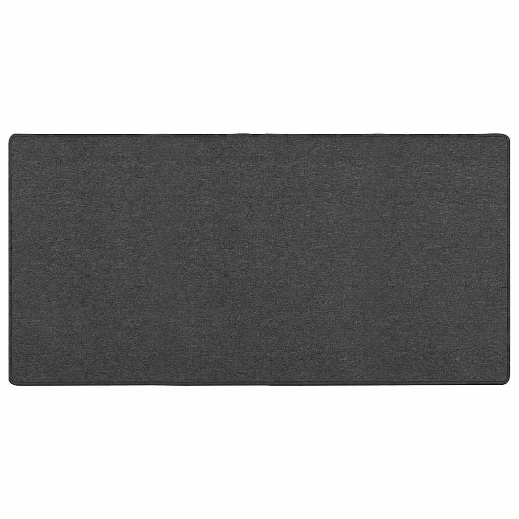 Runner de Alfombra Antracita 80 x 500 cm 100% Polipropileno