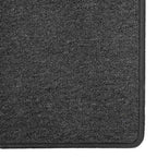 Runner de Alfombra Antracita 80 x 500 cm 100% Polipropileno