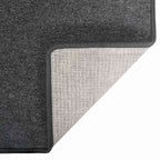 Runner de Alfombra Antracita 80 x 500 cm 100% Polipropileno
