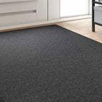 Runner de Alfombra Antracita 80 x 500 cm 100% Polipropileno