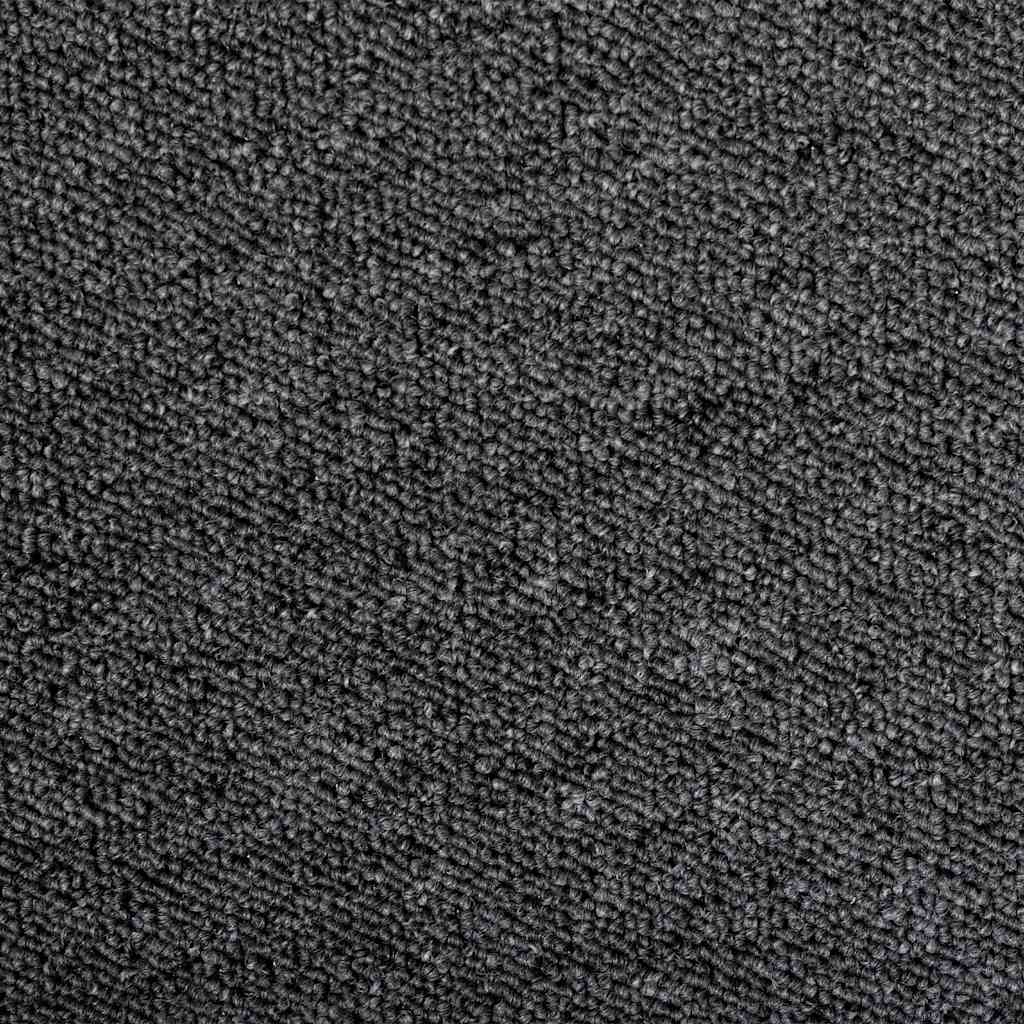 Runner de Alfombra Antracita 80 x 500 cm 100% Polipropileno