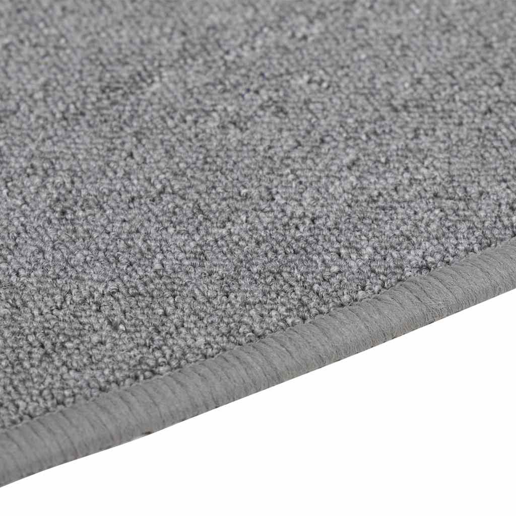 Runner de Alfombra Antracita 80 x 500 cm 100% Polipropileno