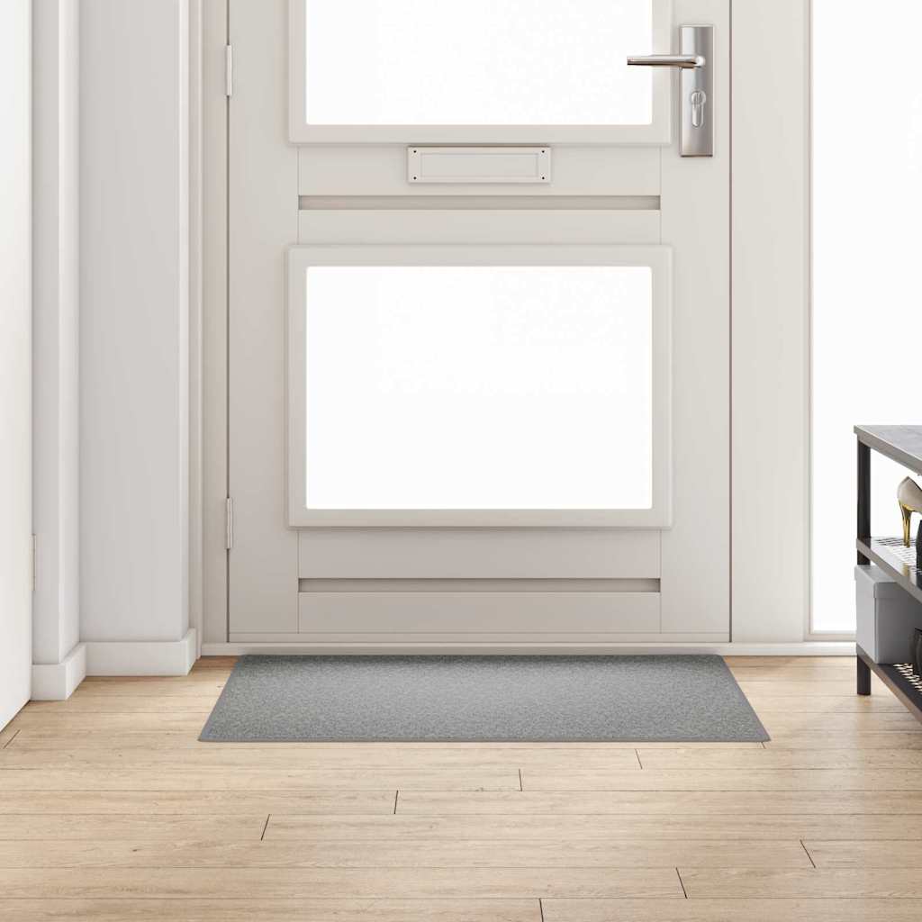Runner de Alfombra Antracita 80 x 500 cm 100% Polipropileno
