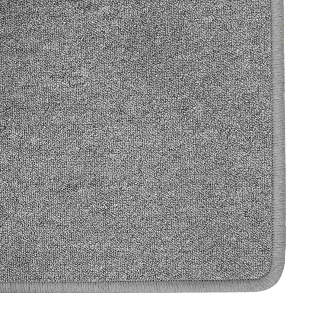 Runner de Alfombra Antracita 80 x 500 cm 100% Polipropileno