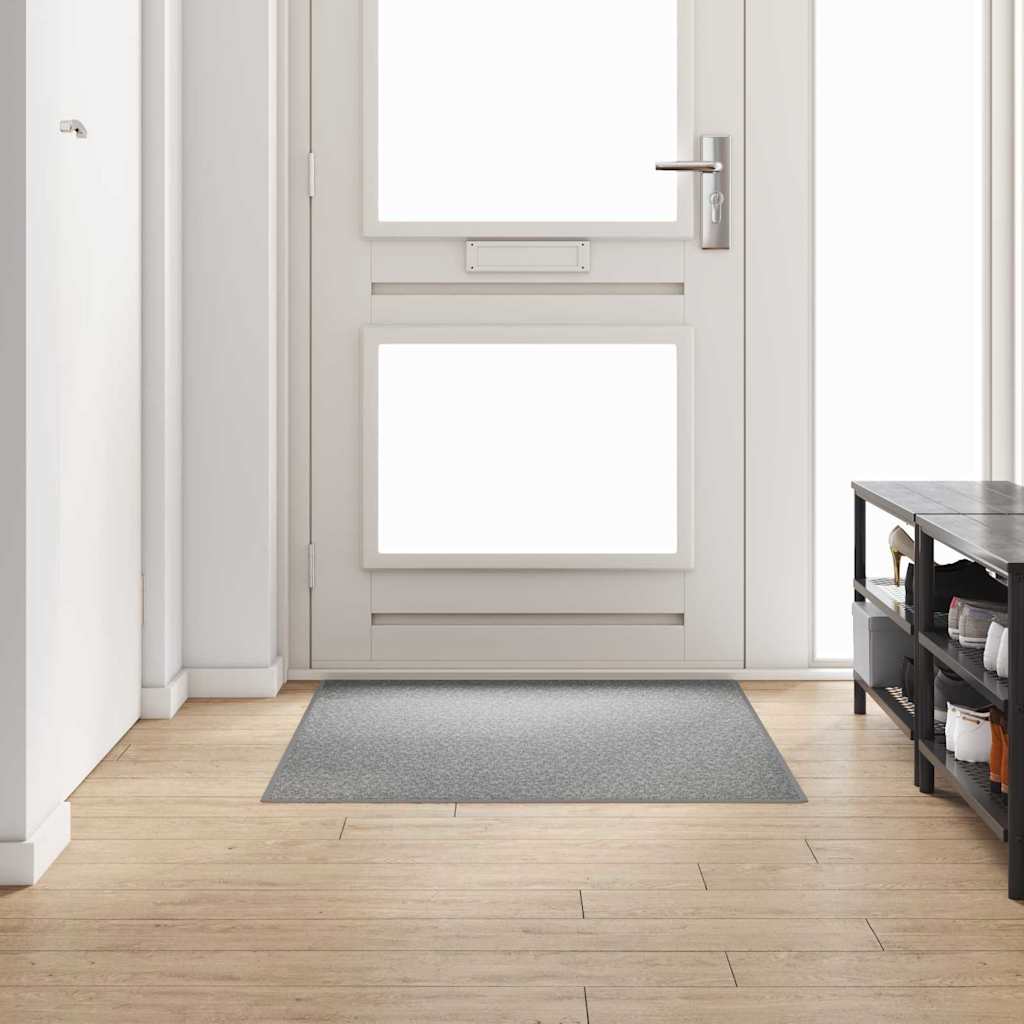Runner de Alfombra Antracita 80 x 500 cm 100% Polipropileno