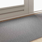 Runner de Alfombra Antracita 80 x 500 cm 100% Polipropileno