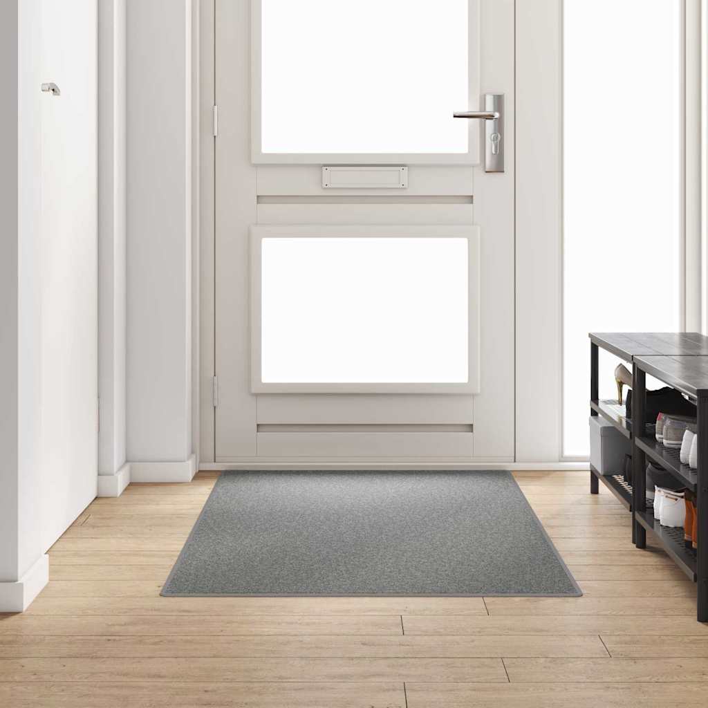 Runner de Alfombra Antracita 80 x 500 cm 100% Polipropileno