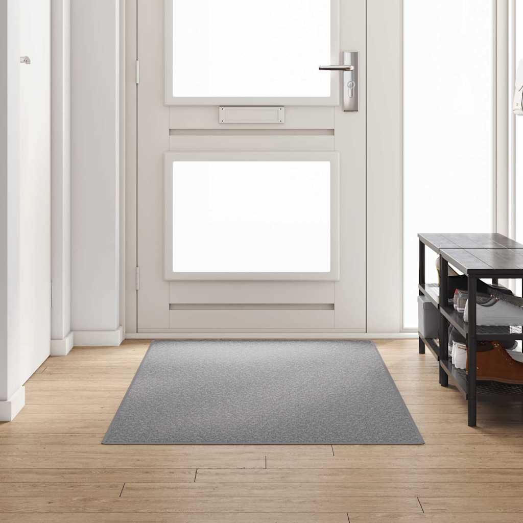 Runner de Alfombra Antracita 80 x 500 cm 100% Polipropileno