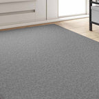 Runner de Alfombra Antracita 80 x 500 cm 100% Polipropileno