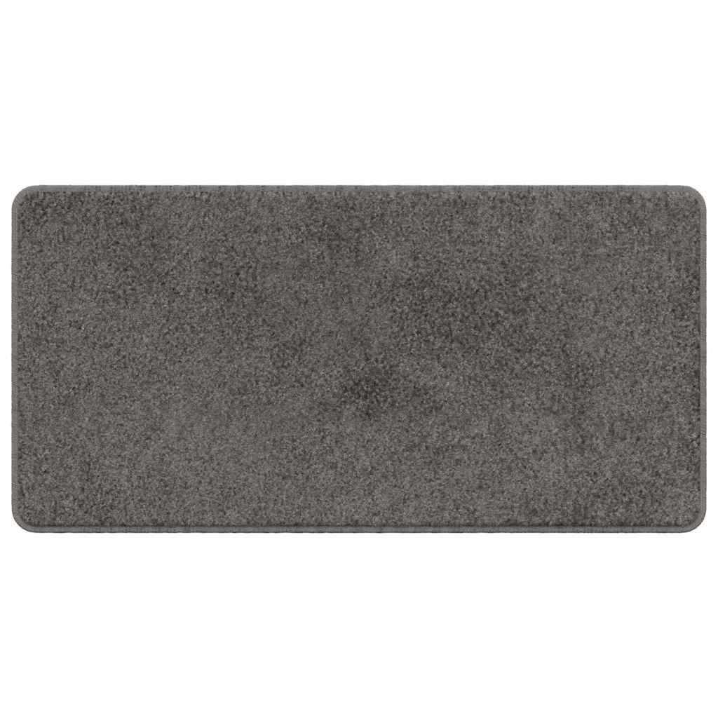 Runner de Alfombra Gris 50 x 100 cm