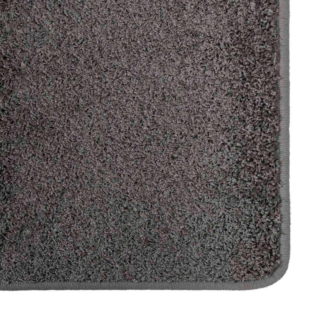 Runner de Alfombra Gris 50 x 100 cm