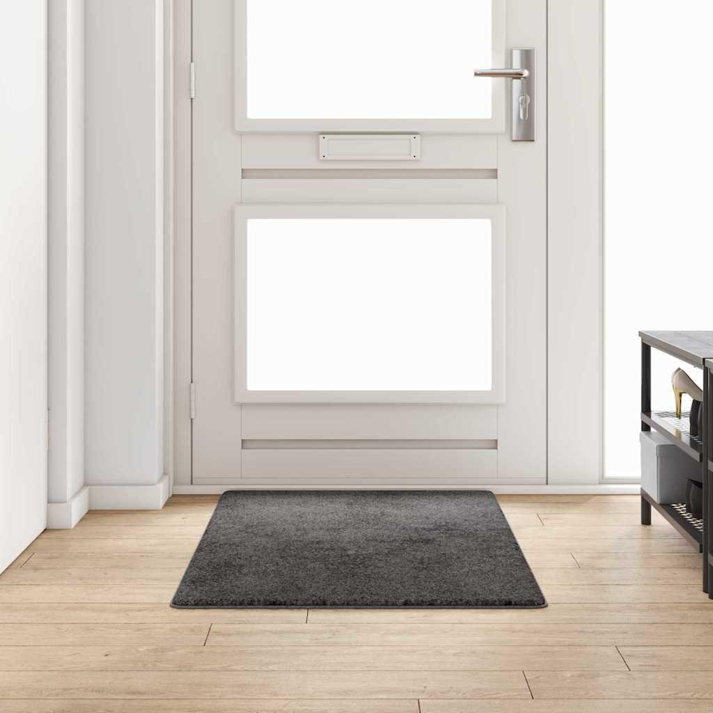 Runner de Alfombra Gris 50 x 100 cm