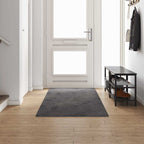 Runner de Alfombra Gris 50 x 100 cm