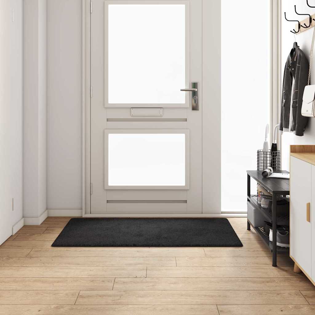 Runner de Alfombra Gris 50 x 100 cm