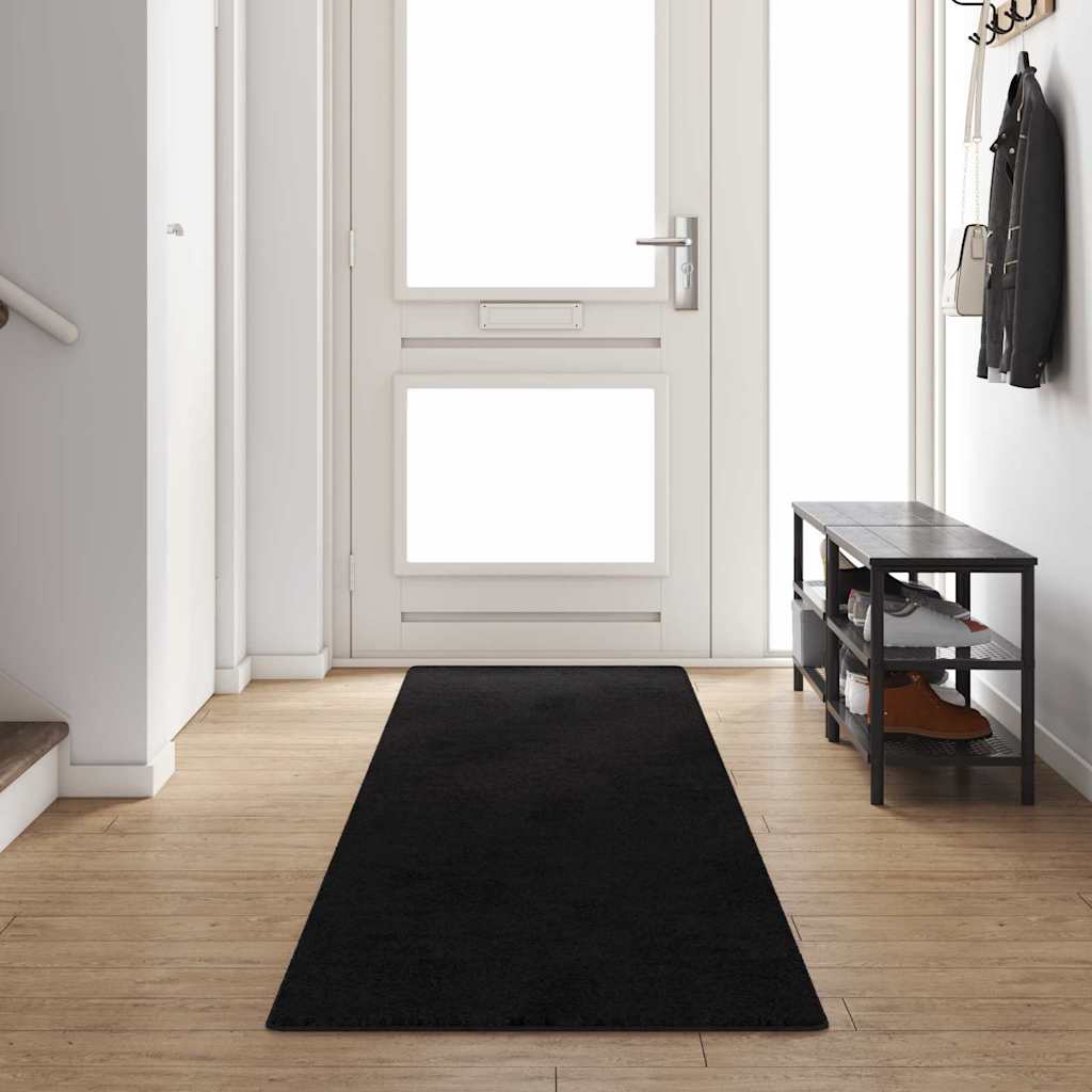 Runner de Alfombra Gris 50 x 100 cm