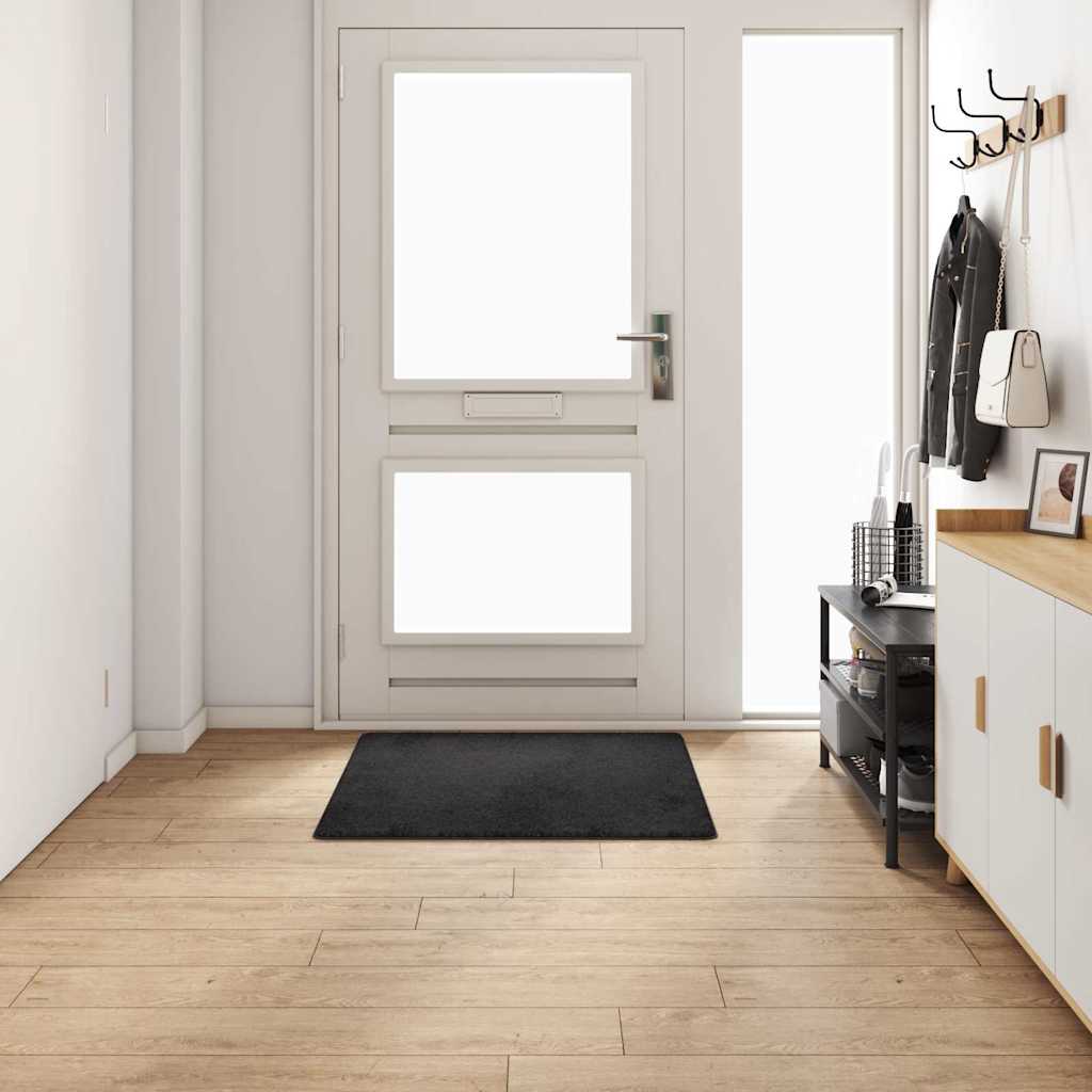 Runner de Alfombra Gris 50 x 100 cm