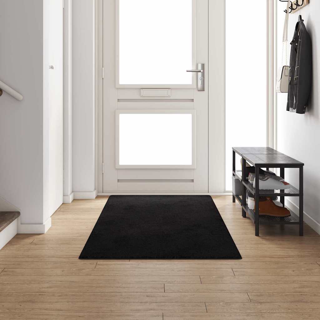 Runner de Alfombra Gris 50 x 100 cm
