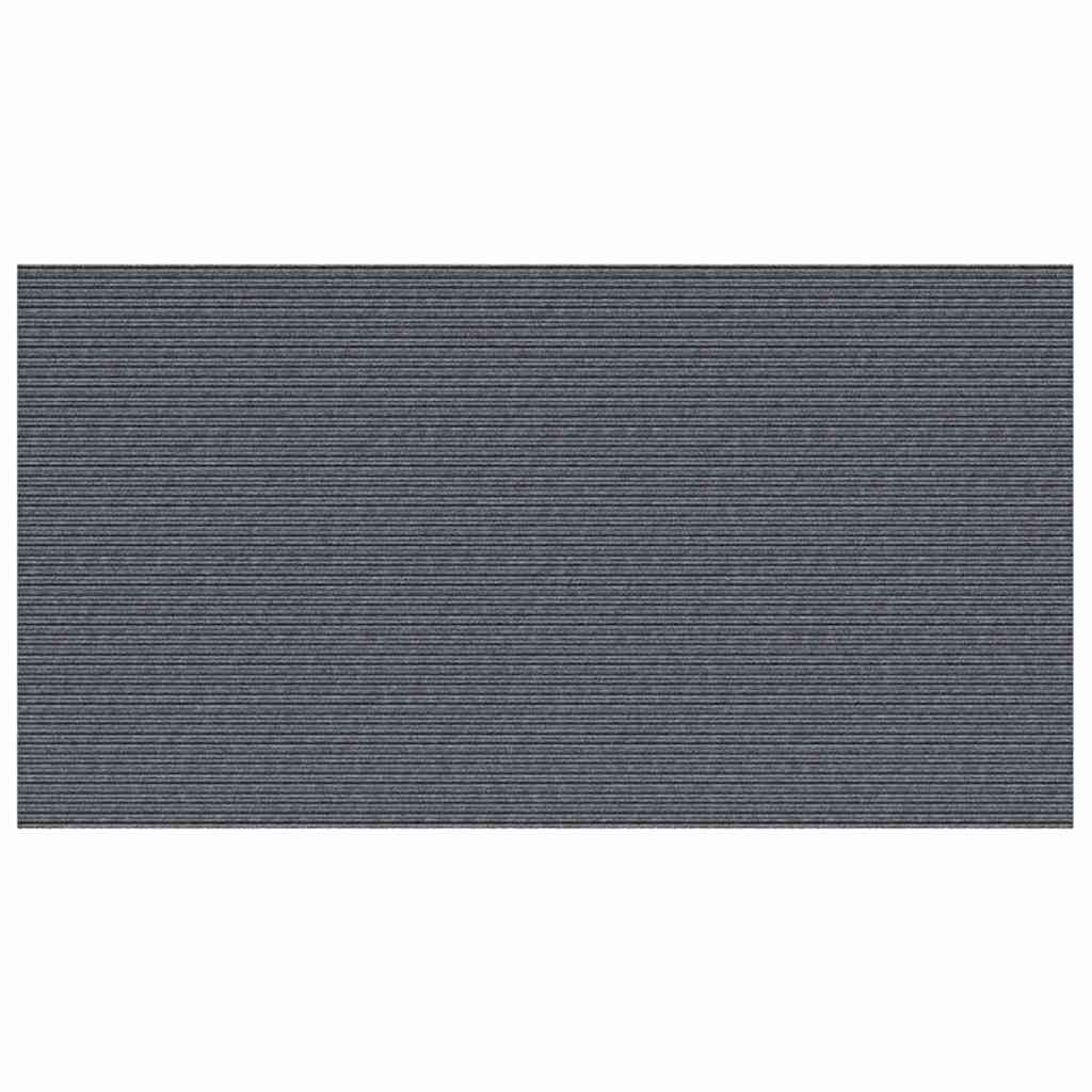 Runner de Alfombra Gris 80 x 150 cm tela