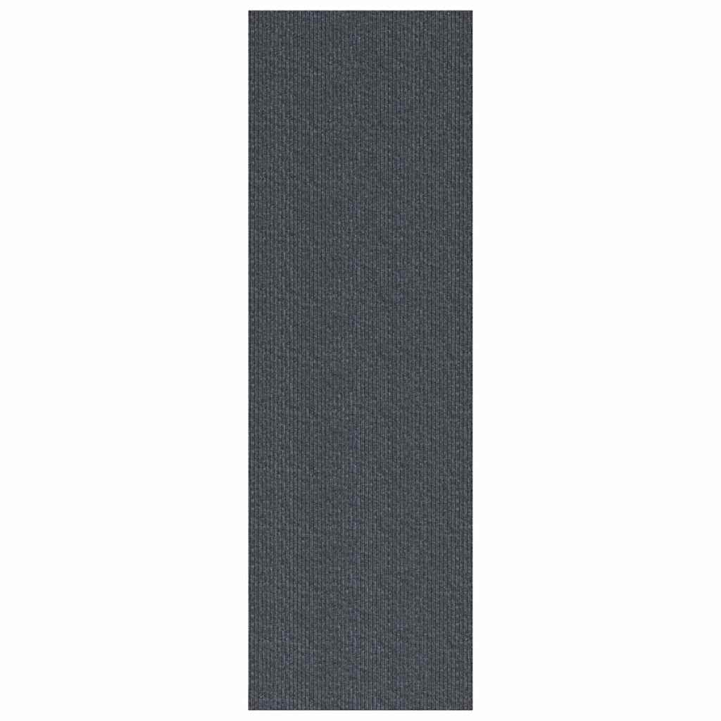 Runner de Alfombra Gris 80 x 150 cm tela