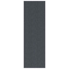 Runner de Alfombra Gris 80 x 150 cm tela