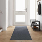 Runner de Alfombra Gris 80 x 150 cm tela