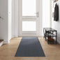 Runner de Alfombra Antracita 80 x 200 cm tela