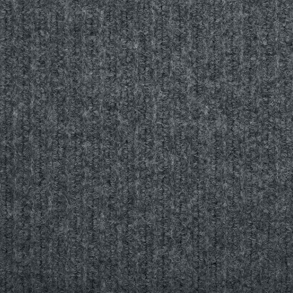 Runner de Alfombra Gris 80 x 150 cm tela