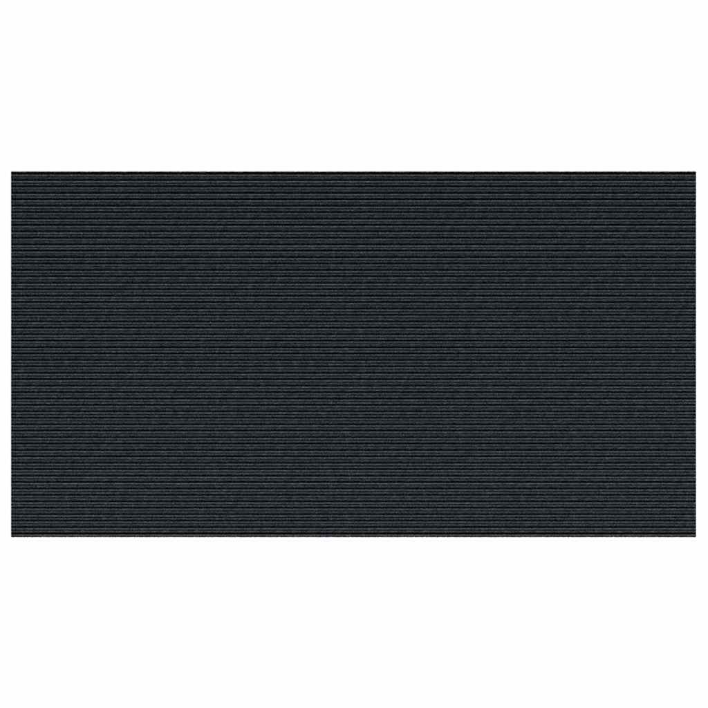 Runner de Alfombra Gris 80 x 150 cm tela