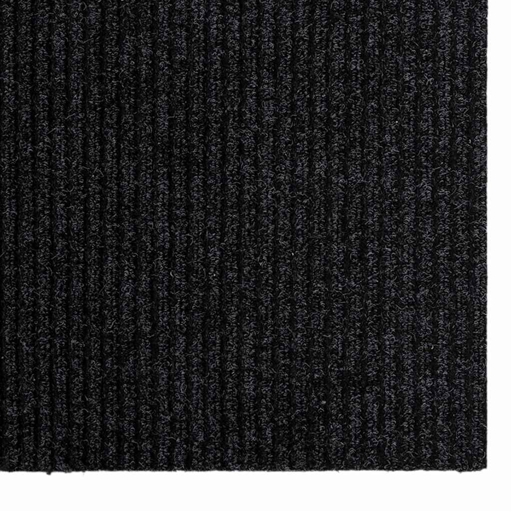 Runner de Alfombra Gris 80 x 150 cm tela